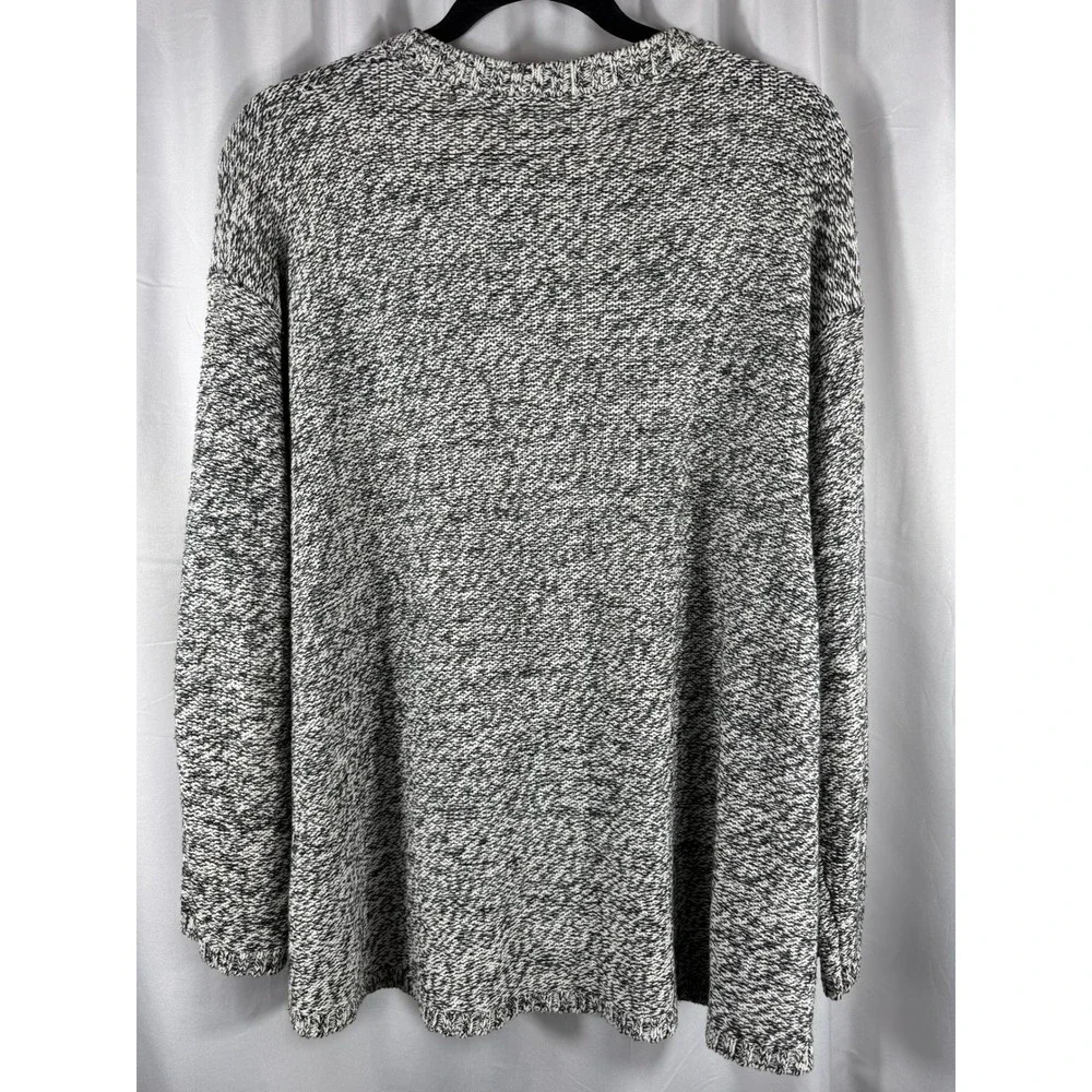 Philosophy Knit‎ Sweater Women M Cotton Acrylic Blend Crew Neck Long Sleeve